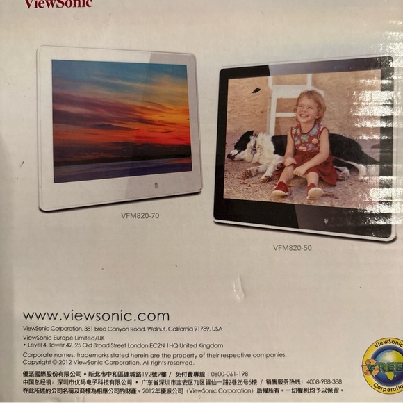 ViewSonic 8” Digital Photo Display - Picture 5 of 8